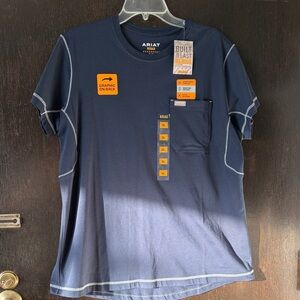 Ariat Work Rebar breathable women’s graphic pocket tee NWT